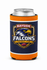Official Bayside Falcons stubby holder 